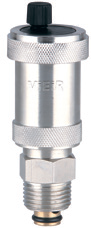 Воздухоотводчик 1/2 с обратным клапаном (ХРОМ)  ViEiR  (100/1шт)