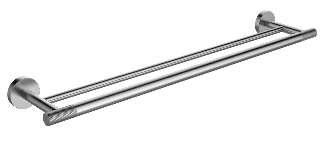 5518-N Полотенцедержатель двойной  (САТИН) ViEiR  (20/1шт)