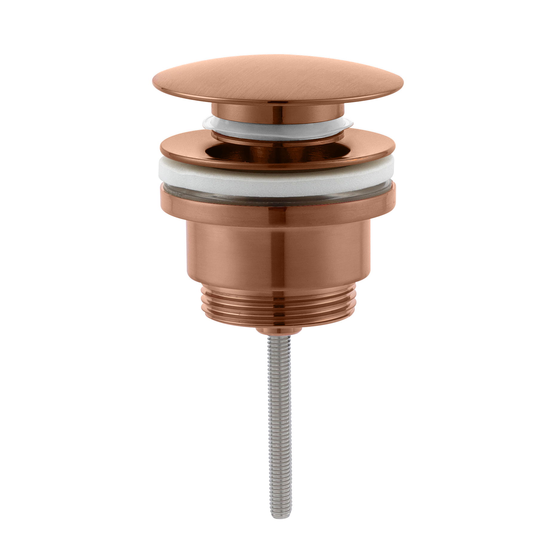 Донный клапан универсальный (Роз. Золото)  GANZER  (50/1шт)