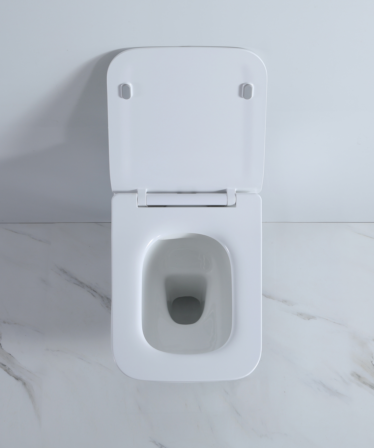 Унитаз подвесной, квадрат (БЕЛЫЙ)  GANZER