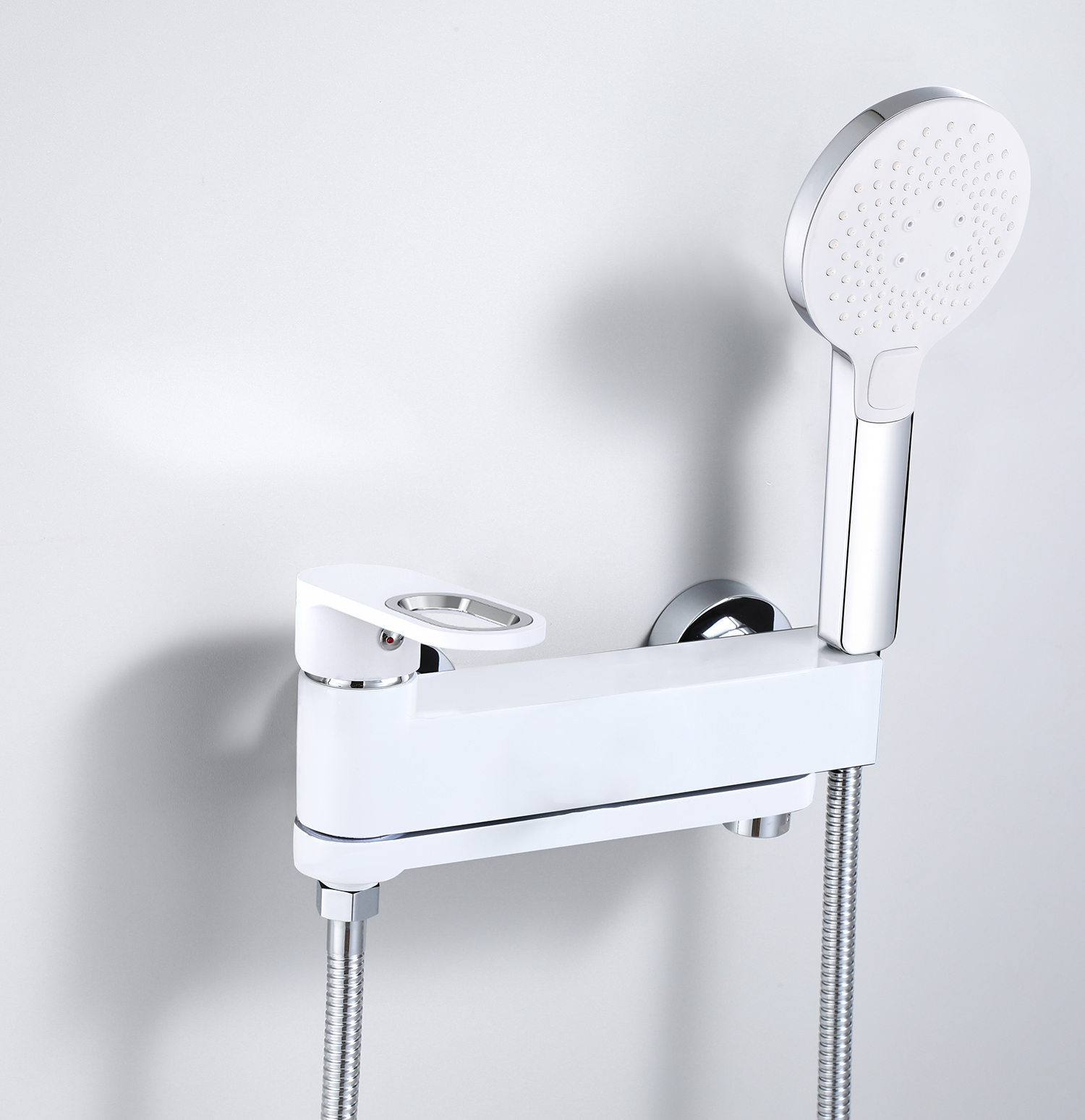 32016-F Смеситель для ванны пов. (БЕЛЫЙ) HANSEN (10/1шт)