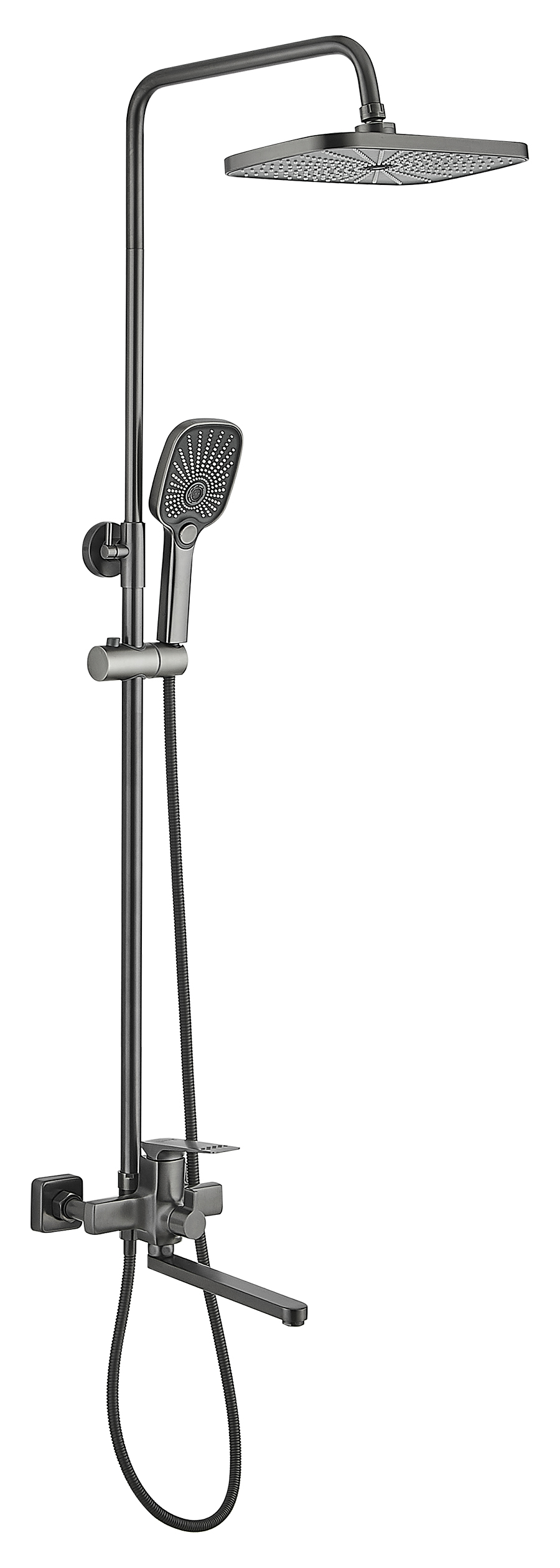 33020-P Душевая система (ГРАФИТ) HANSEN (4/1шт)