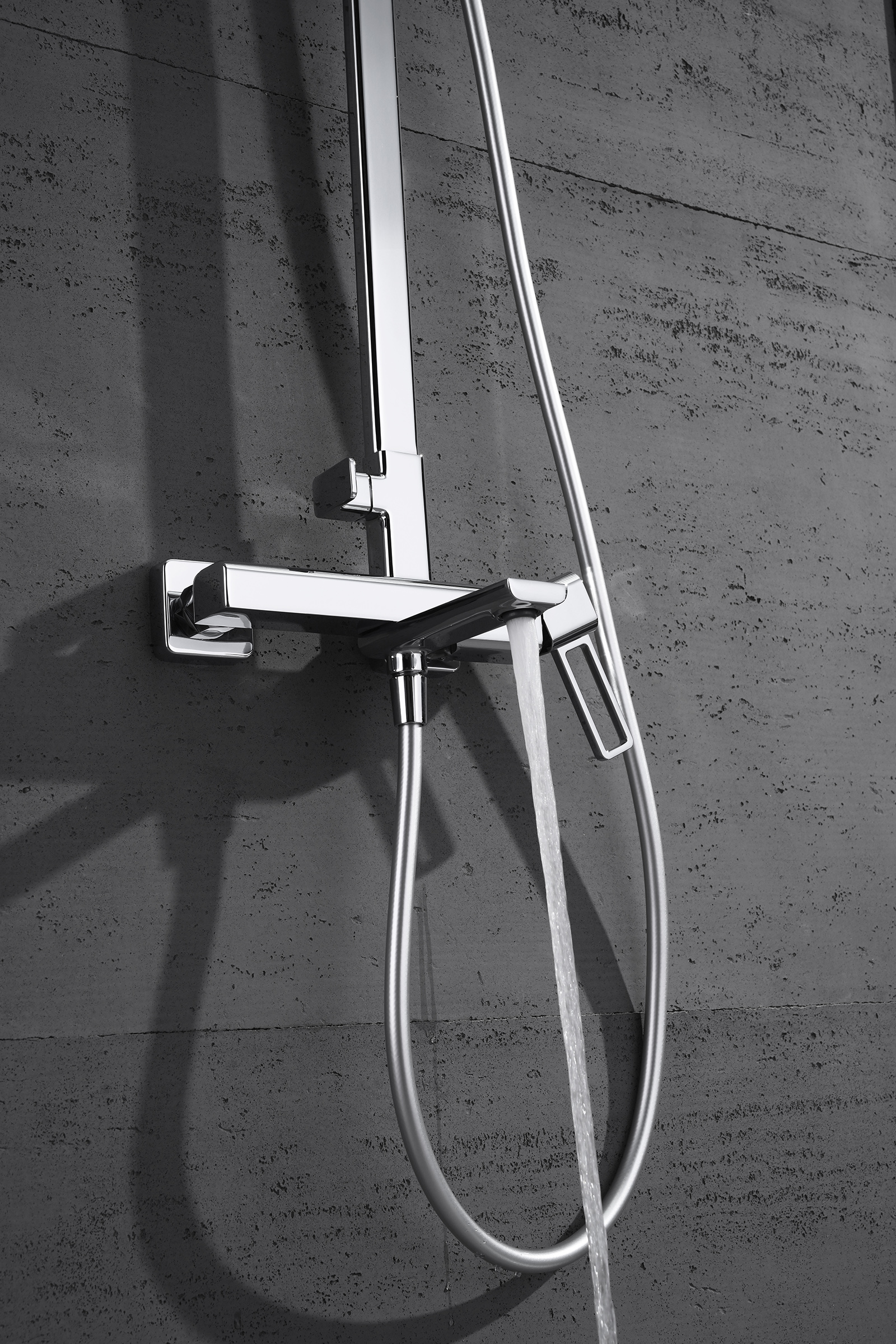 12163 Душевая система (ХРОМ) GANZER (5/1шт)