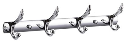 32114 П/держатель 4 крючка HANSEN (50/1шт)