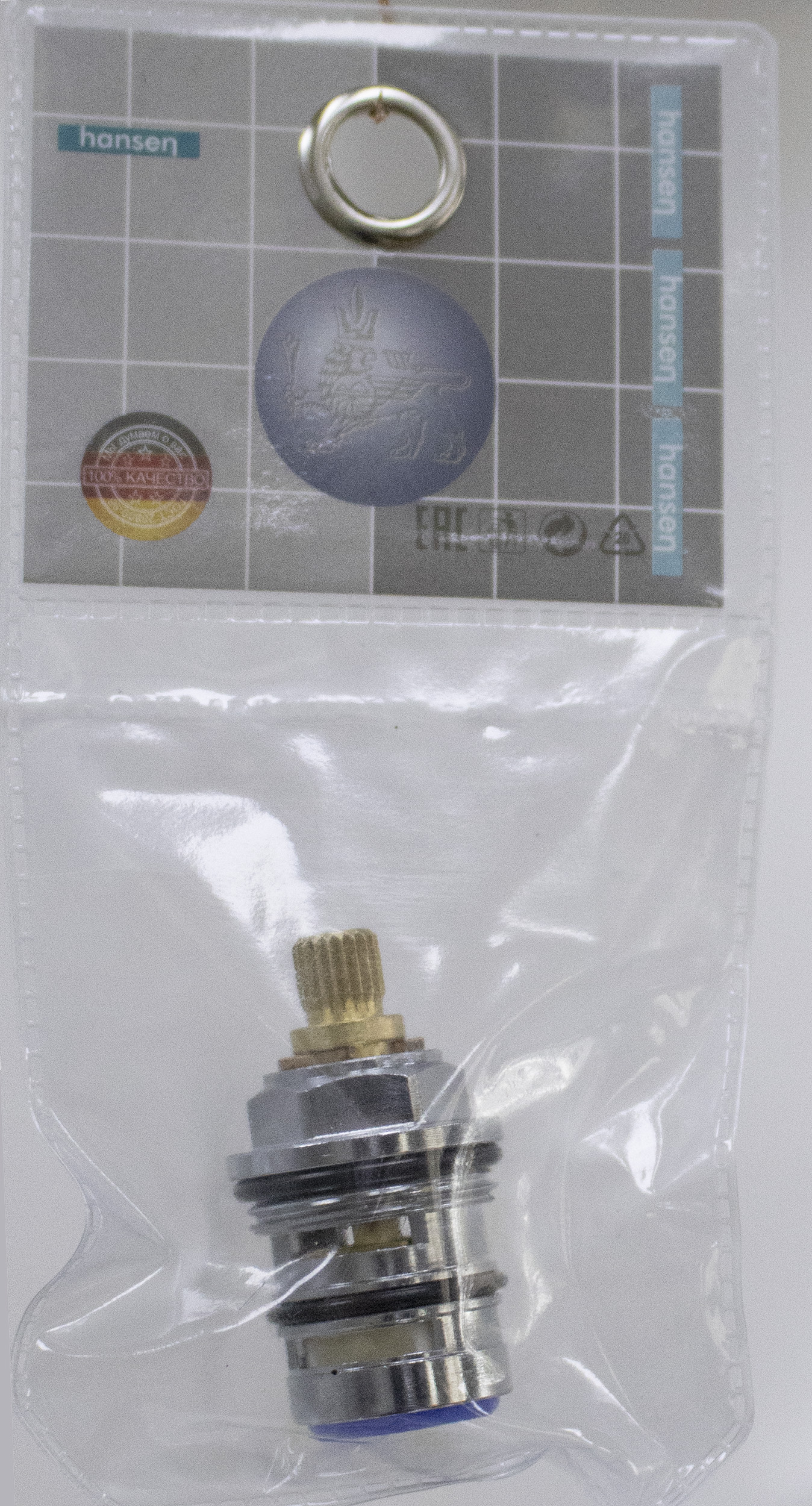 Кран-букса для переключателя душа 1/2 х 20шл HANSEH (500/25/1шт).