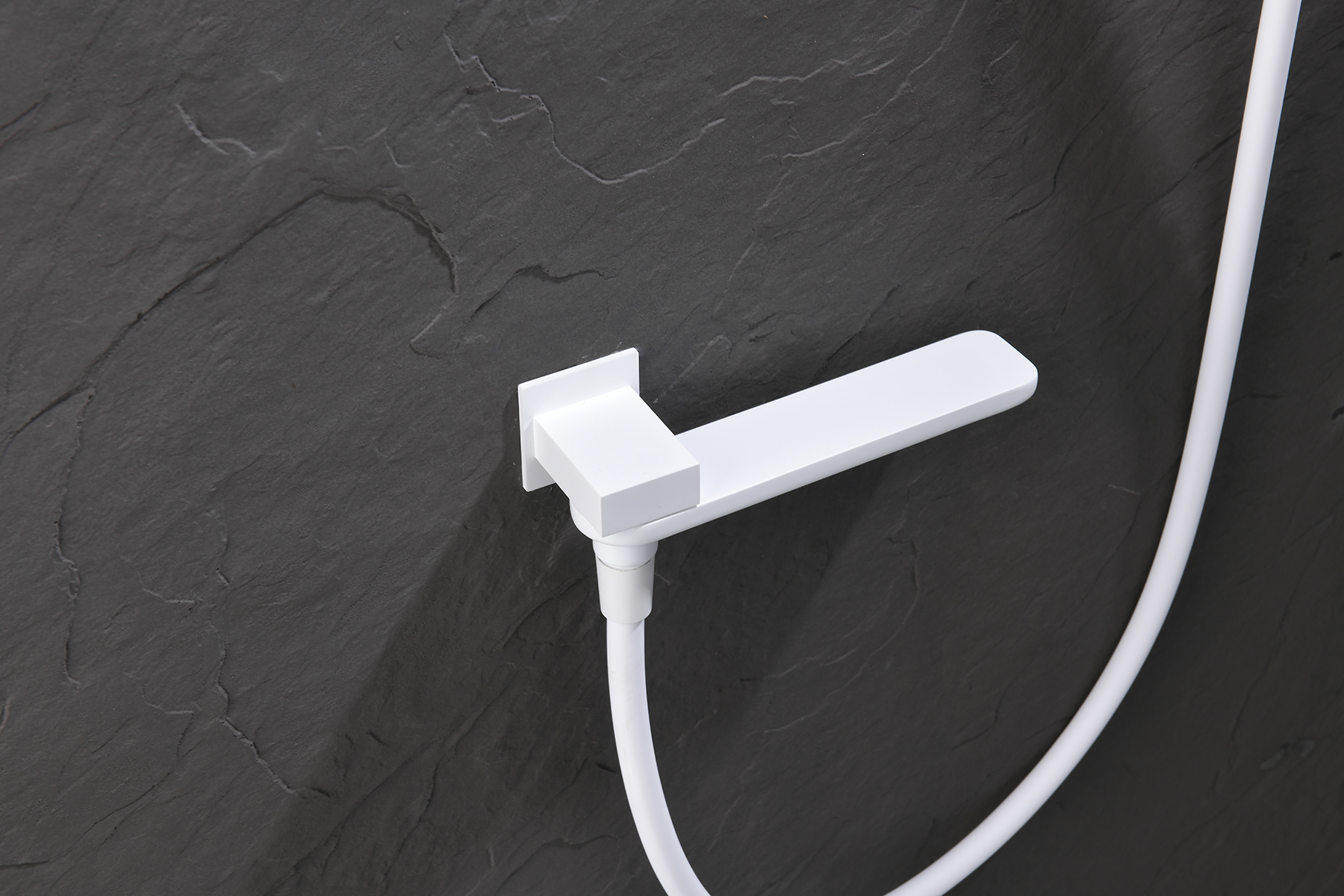 12165-F Смеситель встраиваемый для душа с 3-функ. (БЕЛЫЙ) GANZER (6/1шт)