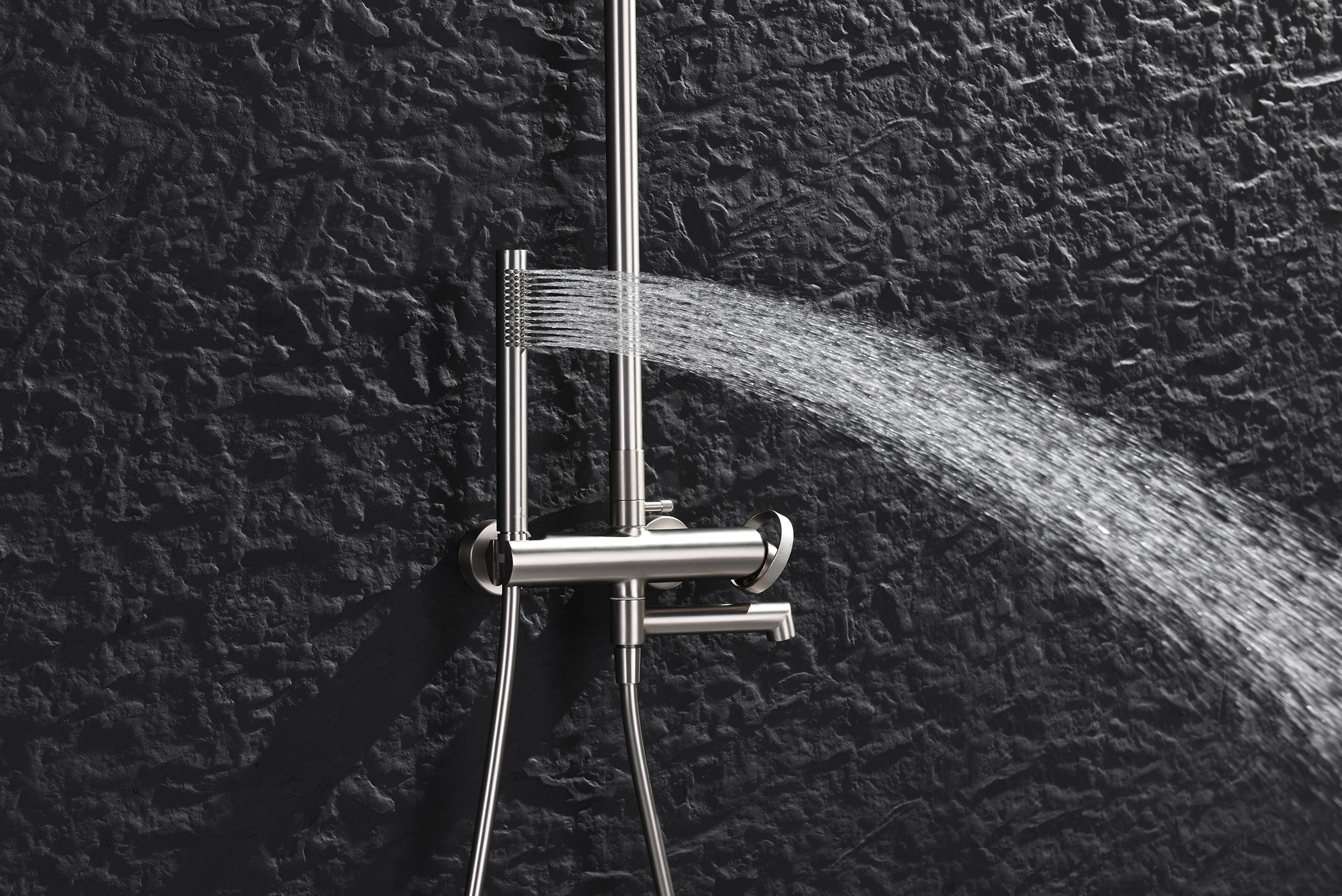 19162-G Душевая система (САТИН) GANZER (5/1шт)