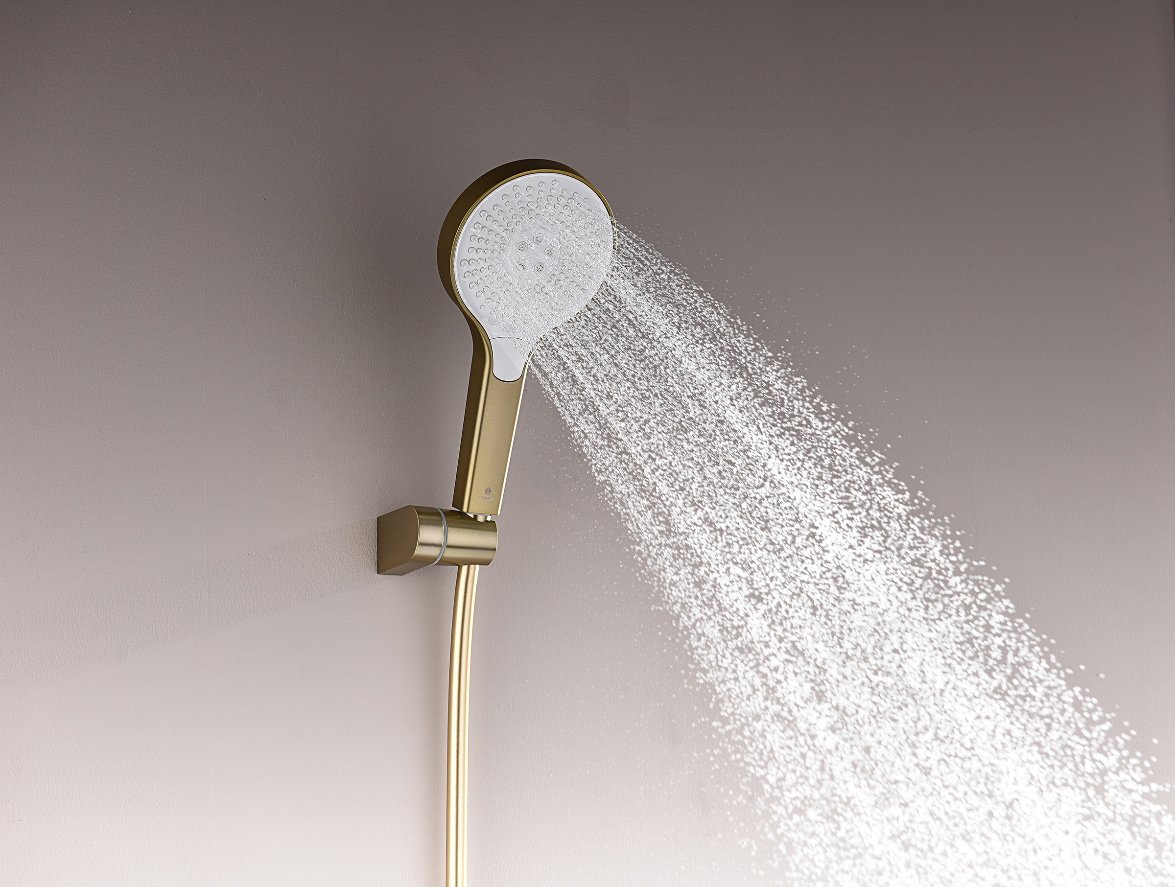 06165-S Смеситель встраиваемый для душа с 3-функ. (Мат. Золото) GANZER (6/1шт)