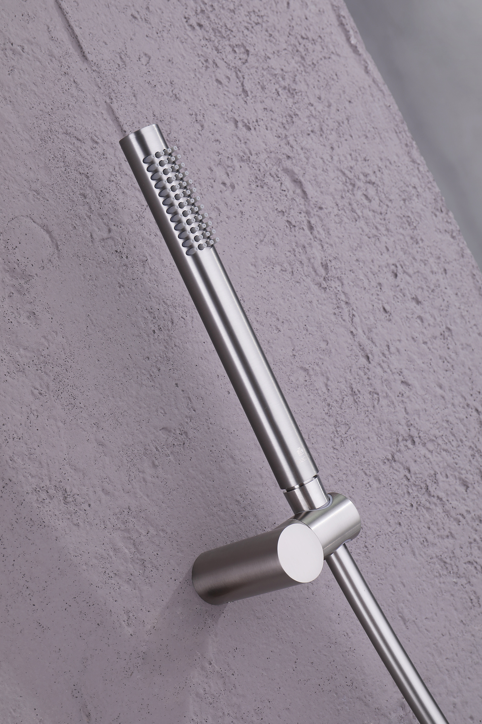 19165-G Смеситель встраиваемый для душа с 3-функ. (САТИН) GANZER (6/1шт)