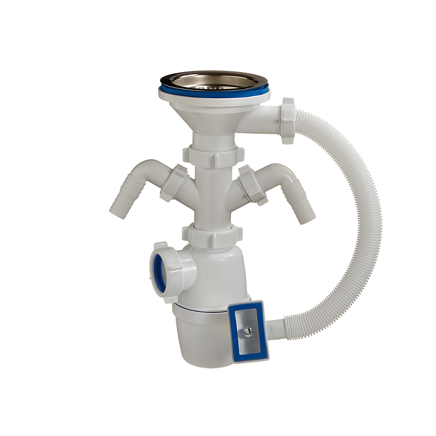 4013 Сифон 3 1/2 40 с переливом ОРИО  (27шт)