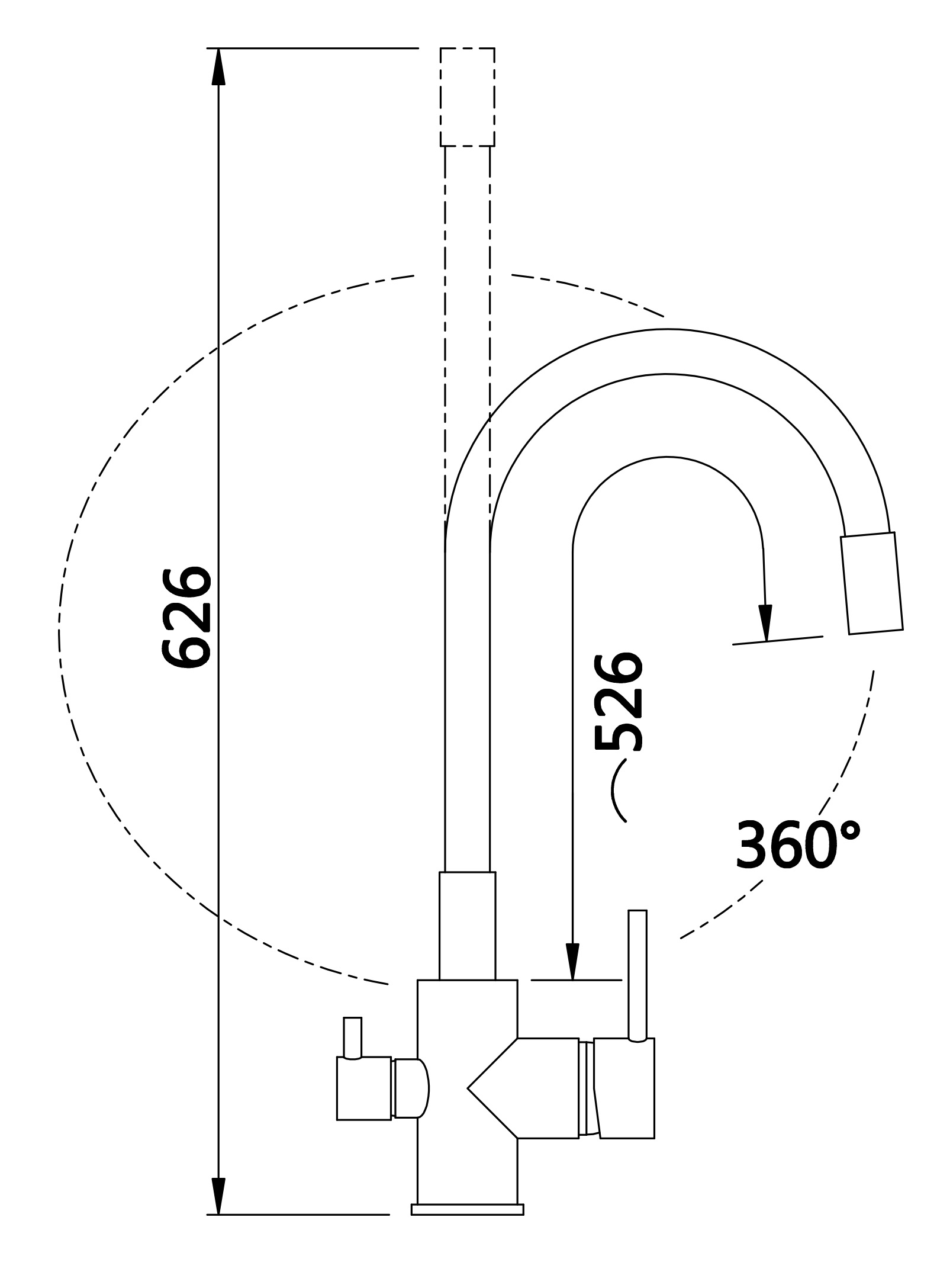 15080-P Смес. для кухни с гиб шланг и под фильт (хром/сер.) латунь HANSEN (10/1шт)