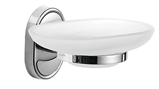 31002 Мыльница к стене (СТЕКЛО)  HANSEN  (20/1шт)