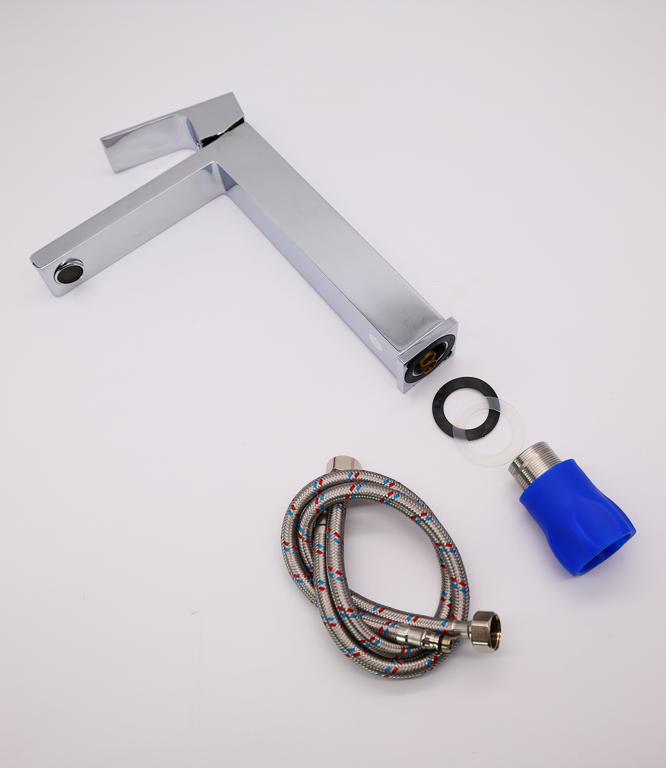 28112 Смеситель од. для раковины-чаши (ХРОМ) GANZER (10/1шт)