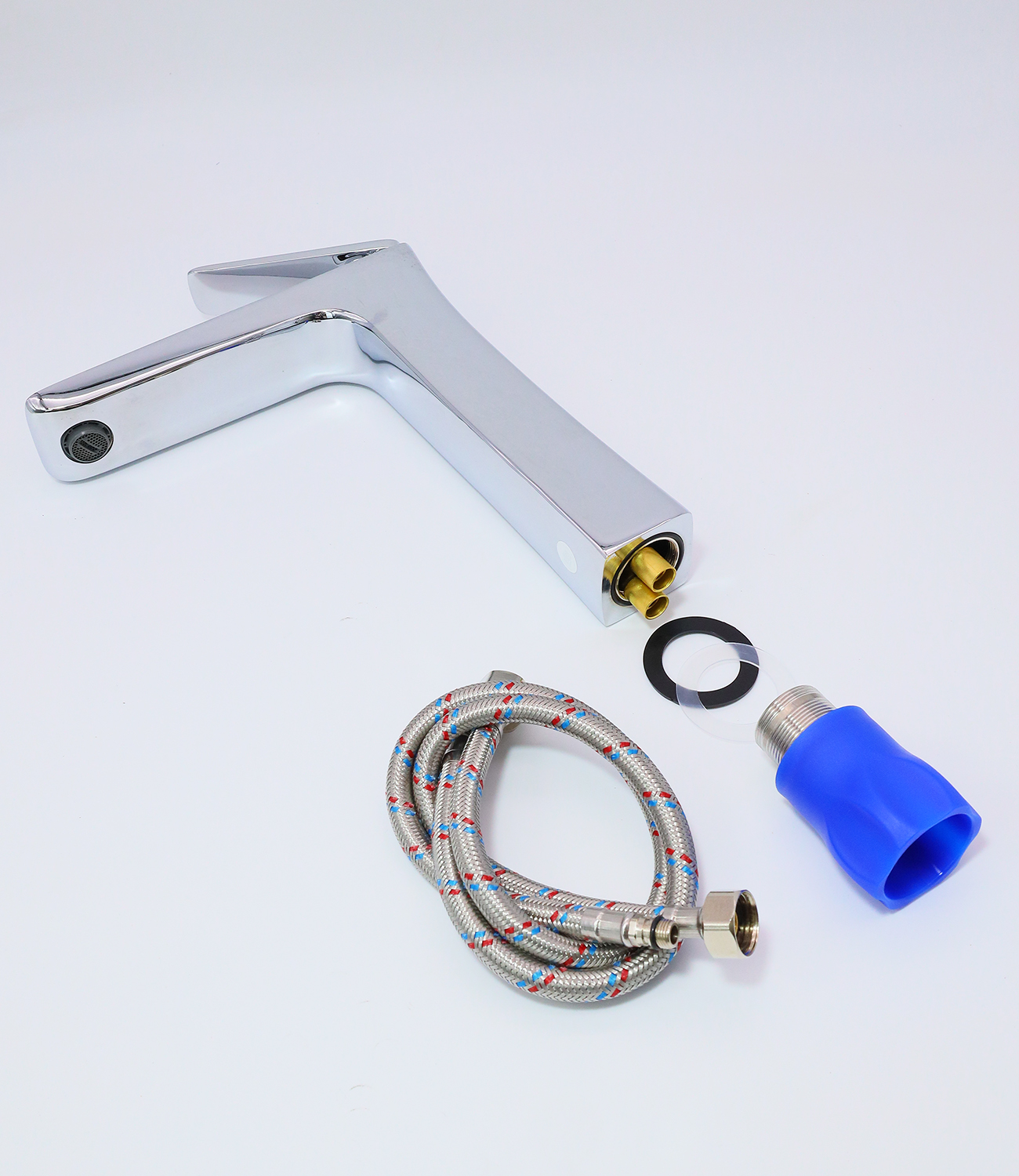 51012 Смеситель для умыв. (ВЫСОКИЙ) "GANZER"  (10/1шт) Л/К