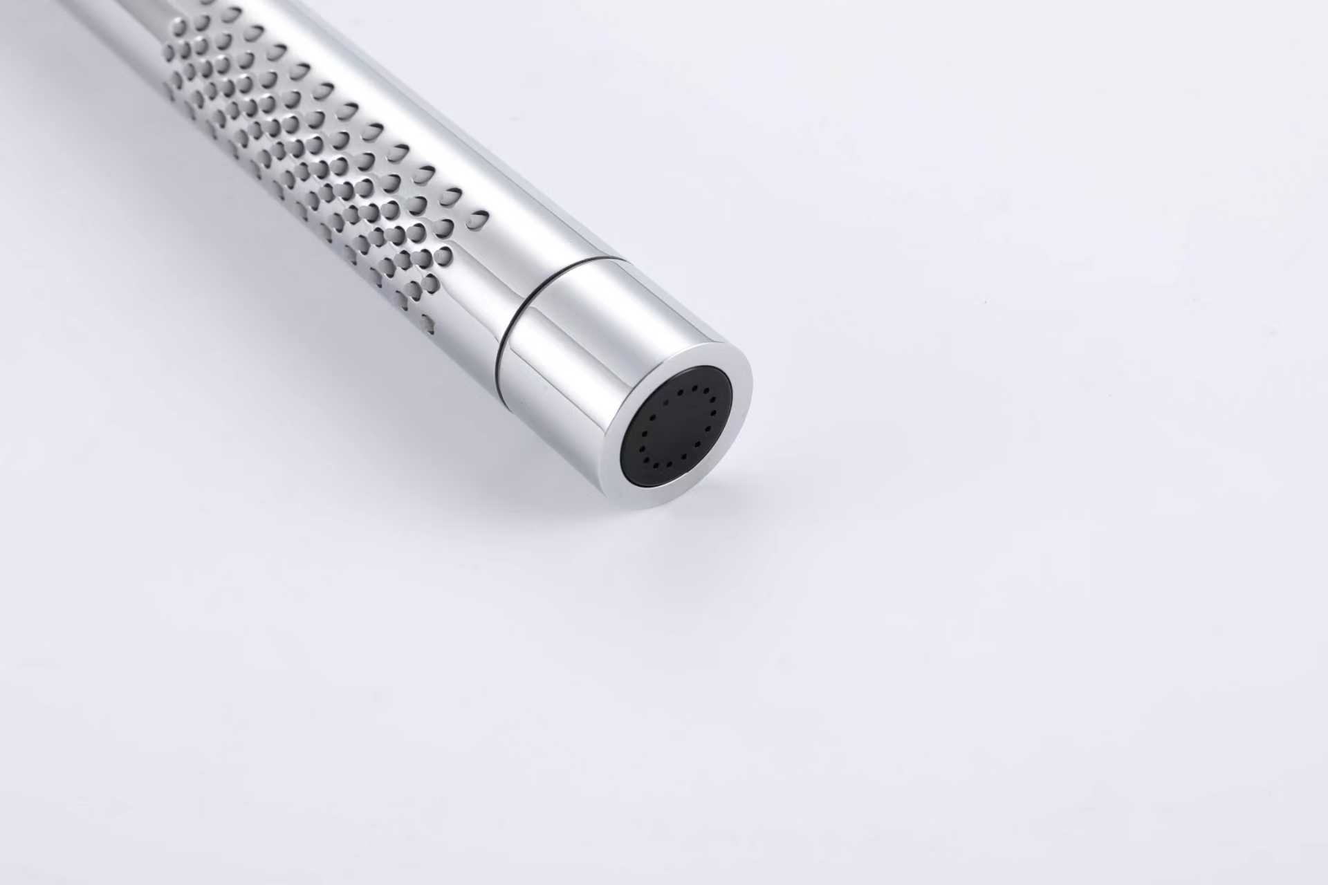 2001 Лейка для душа, 2 функции, трубчатый (ХРОМ) GANZER  (100/1шт)