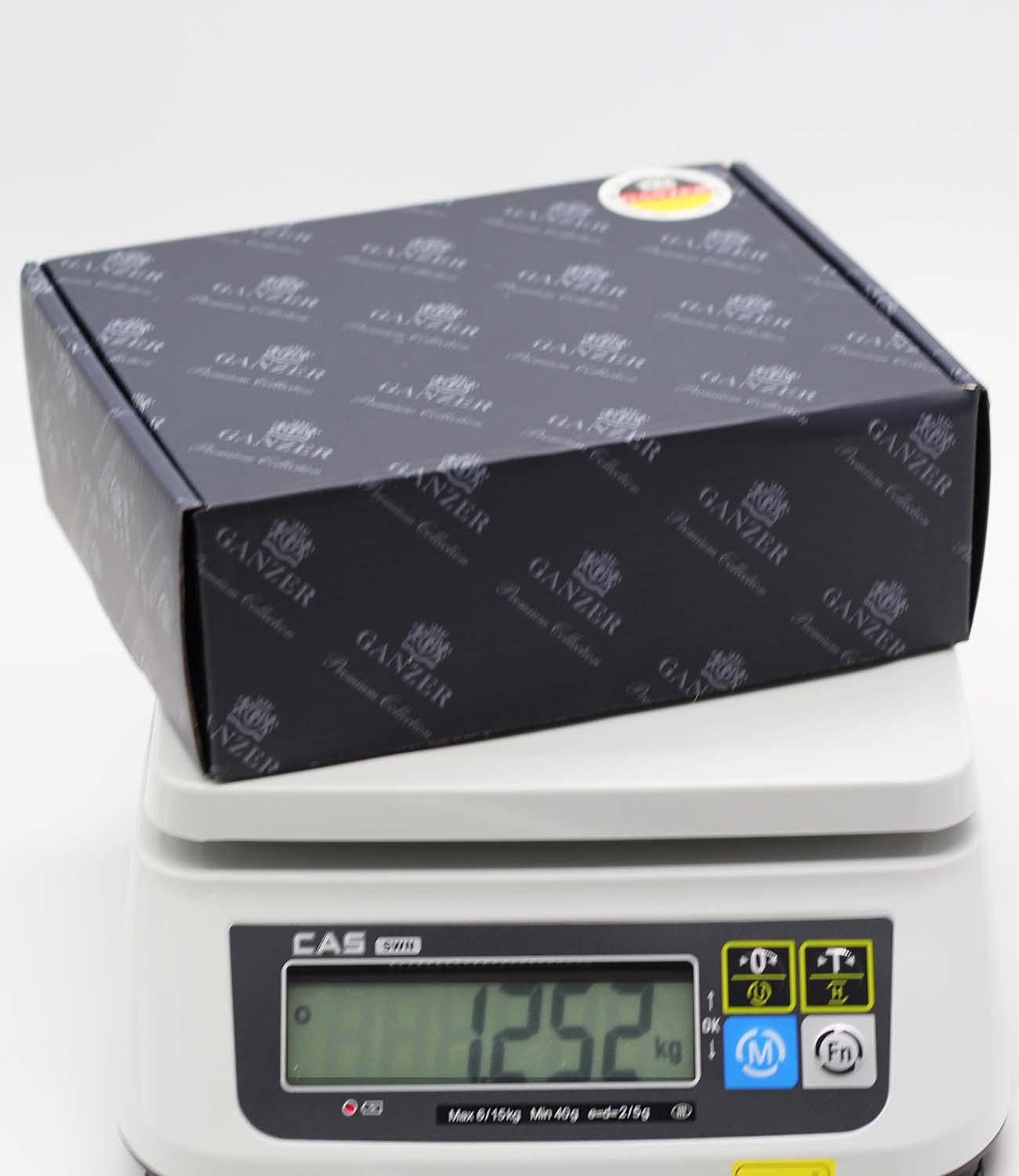 12115 Смеситель для умывальника (ХРОМ)  GANZER (10/1шт)