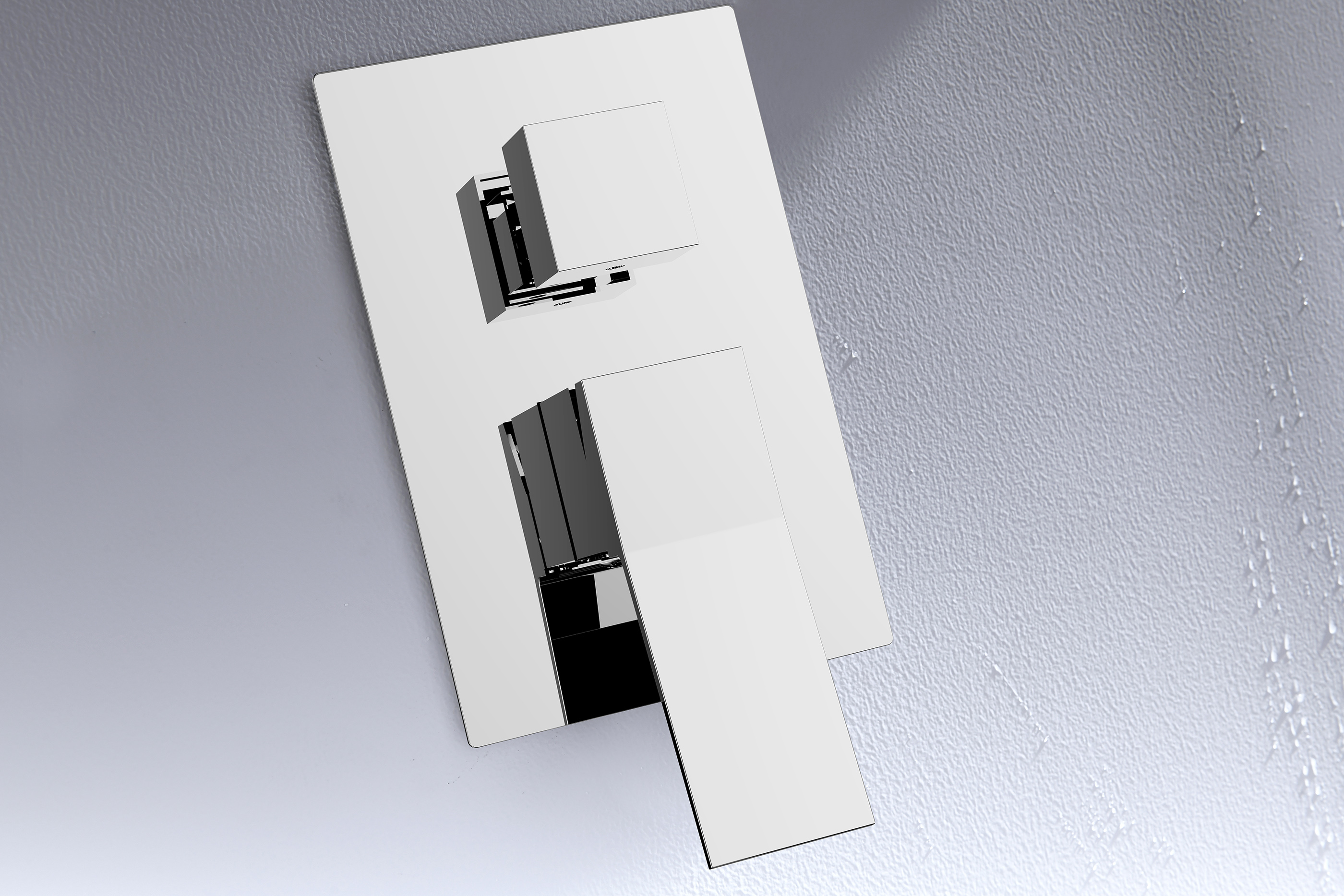 05165 Смеситель встраиваемый для душа с 3-функ. (ХРОМ) GANZER (6/1шт)