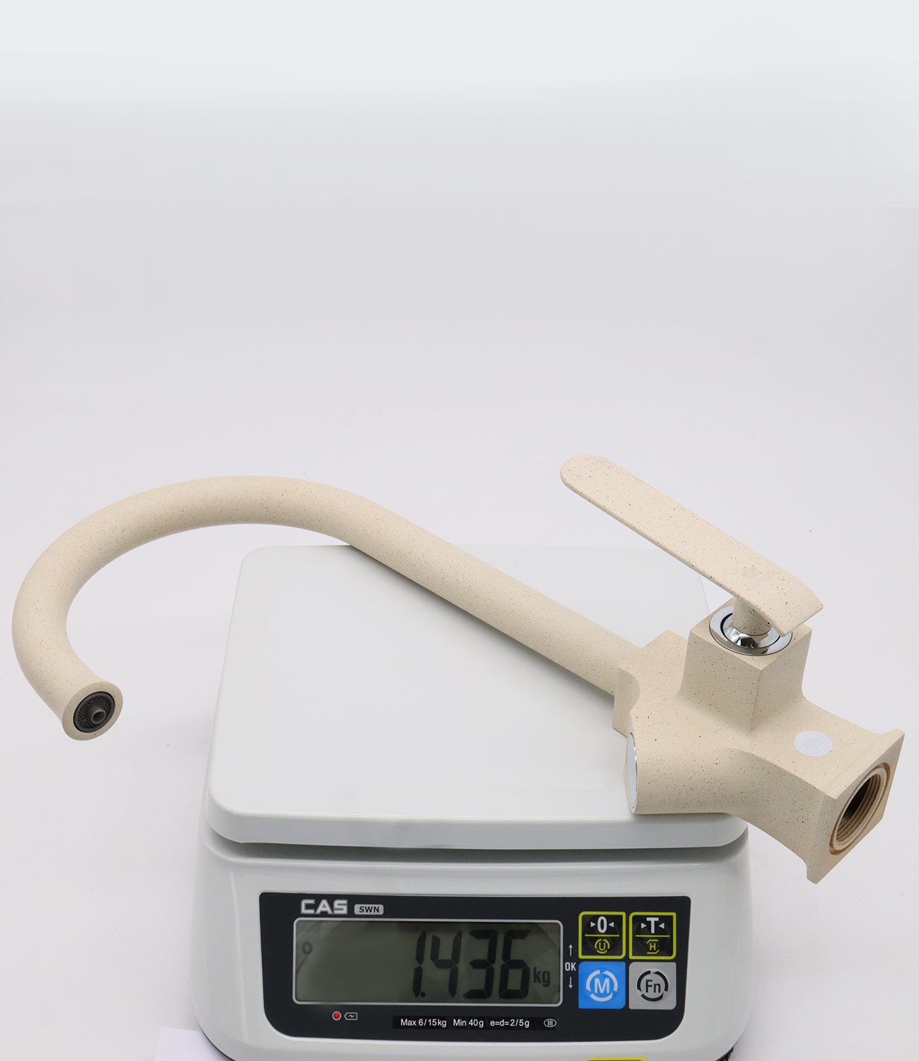 26025-M Смеситель для кухни (ПЕСОЧ) на две воды GANZER (10/1шт) Л/К