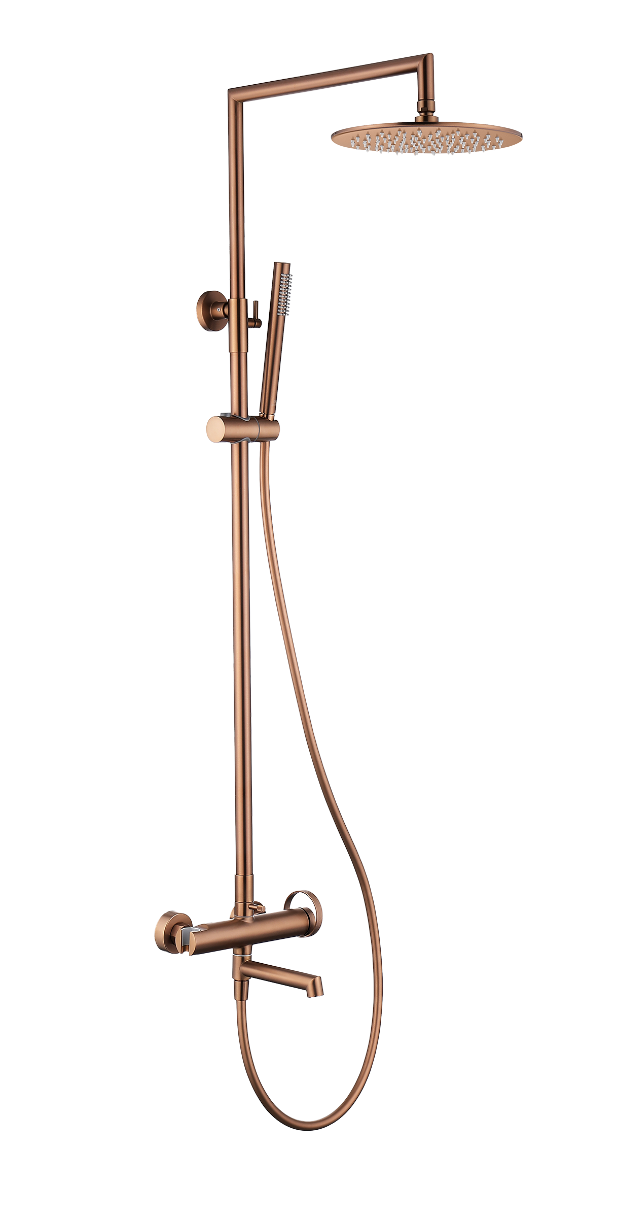 19162-R Душевая система (Роз. Золото) GANZER (5/1шт)