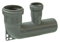 ПВХ Отвод одноплоскостной  Ф50х32х90*  (20/1шт) 