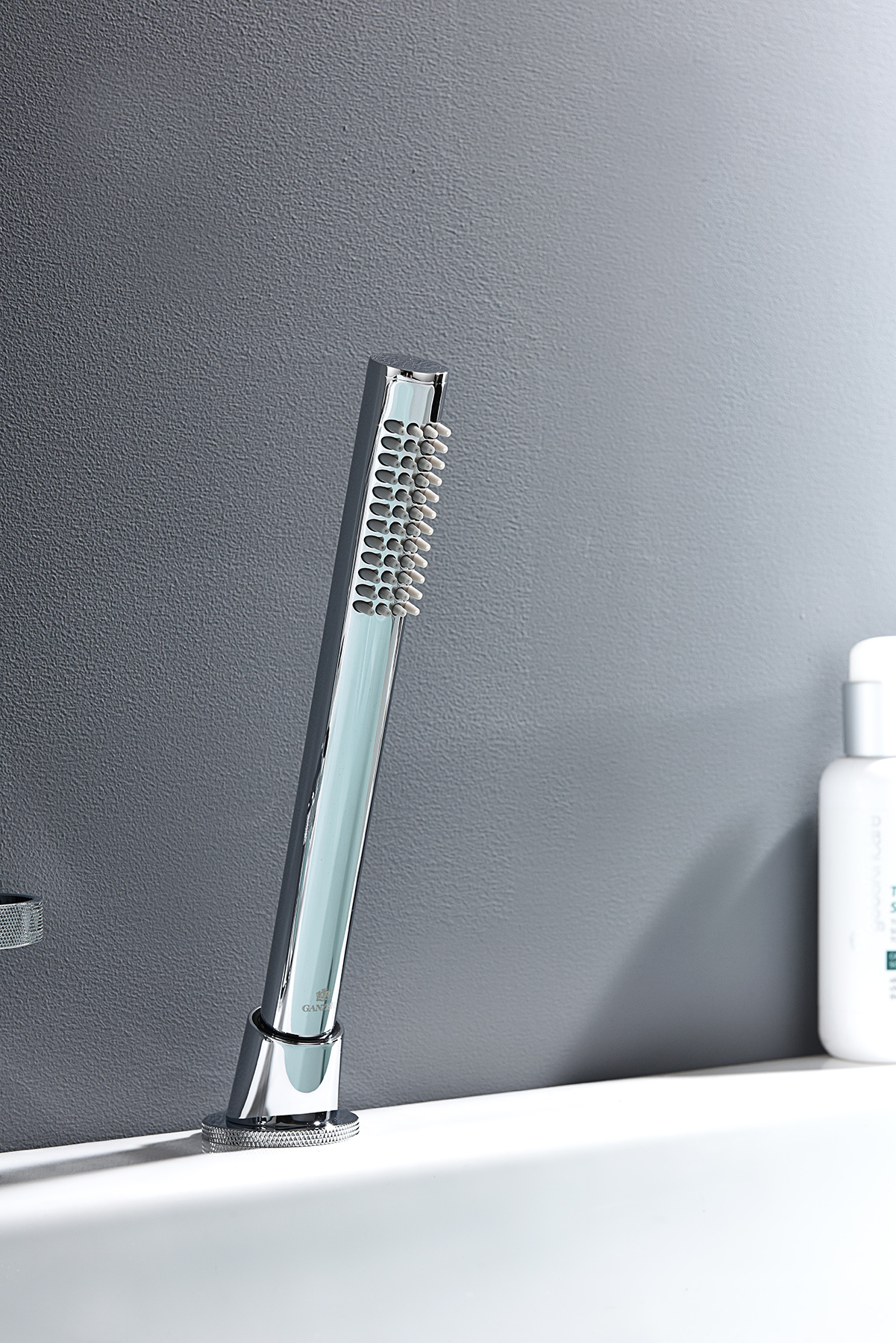 19133 Смеситель на борт ванны (4-отв,ХРОМ)  GANZER (6/1шт)