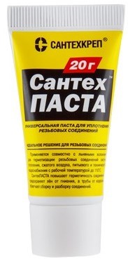 Сантехпаста 20гр в тубе  (500/10шт)