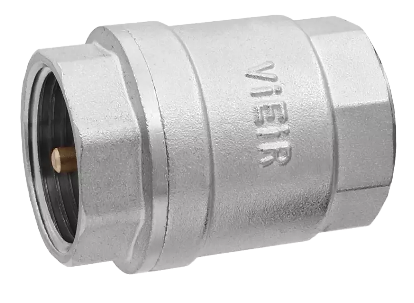 НИКЕЛЬ обратный клапан металл. штоком 3/4"  ViEiR  (128/16шт)