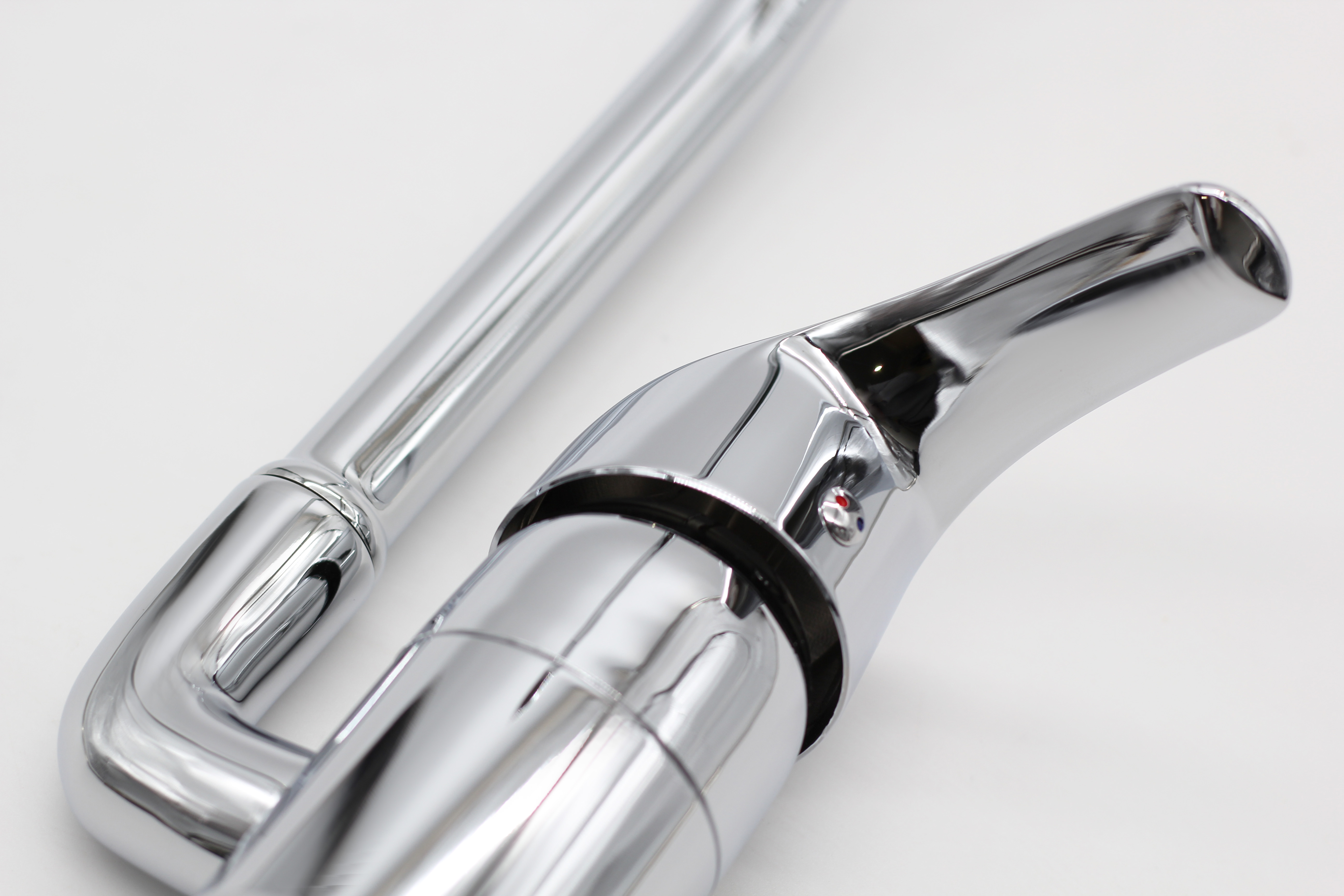 03021 Смеситель однорычажный для кухни "GANZER"  (8/1шт) Л/К