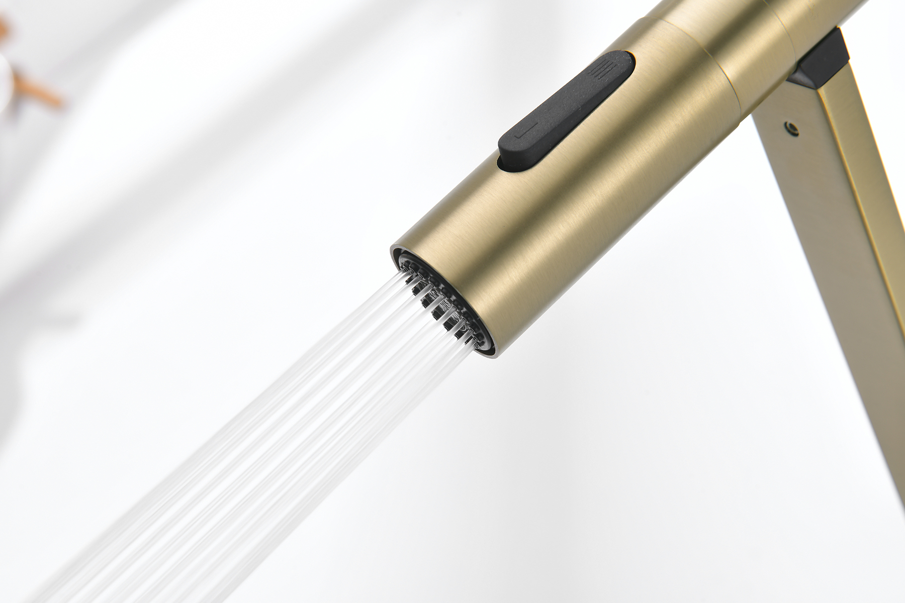 07127-S Смес. для кухни с гиб МАГ. изл. и под. фильт. (Мат. Золото+ЧЕР.) GANZER (10/1шт)