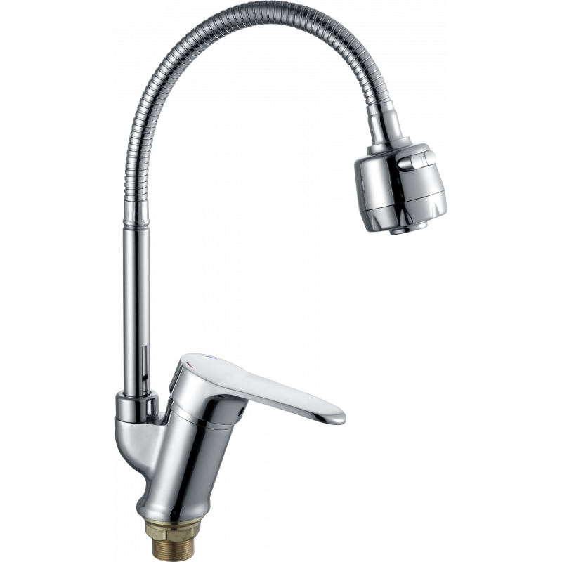 52007 Смеситель для кухни с гибким изливом HANSEN  (10/1шт)