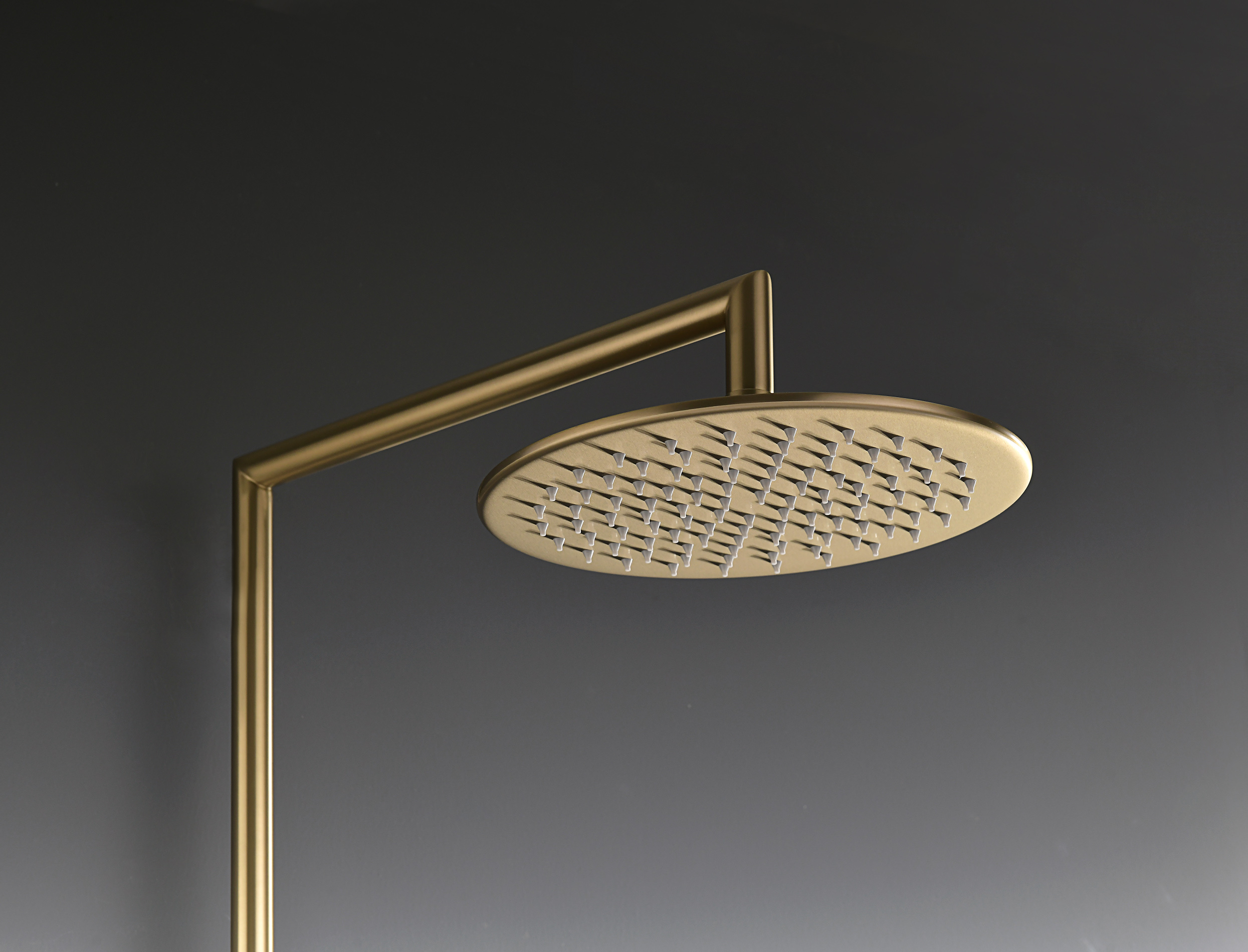 19170-S Душевая система с термостатом (Мат. Золото) GANZER (5/1шт)