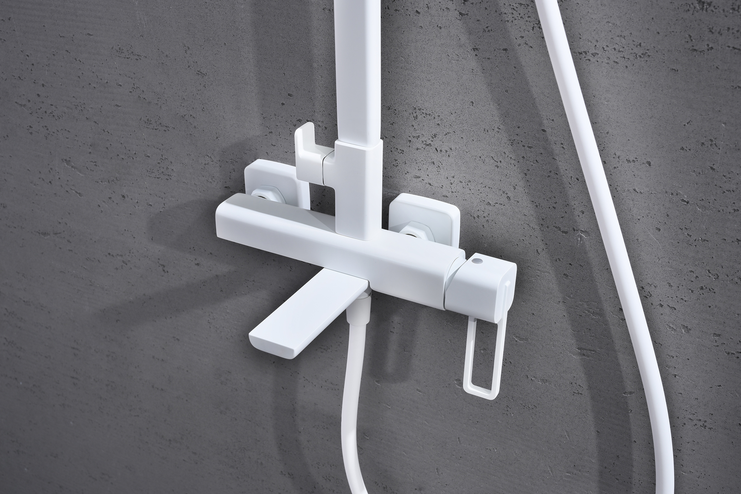 12163-F Душевая система (БЕЛЫЙ) GANZER (5/1шт)