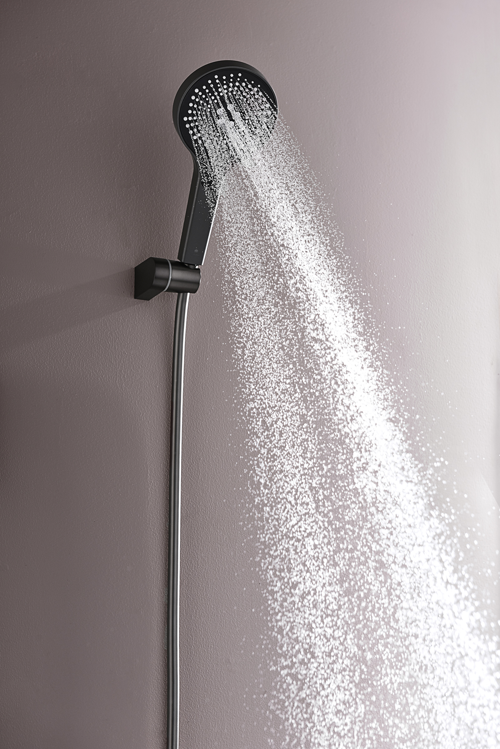 06165-Q Смеситель встраиваемый для душа с 3-функ. (ГРАФИТ) GANZER (6/1шт)