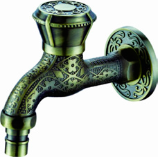 Кран с носиком  ретро БРОНЗА  ViEiR  (50/1шт)