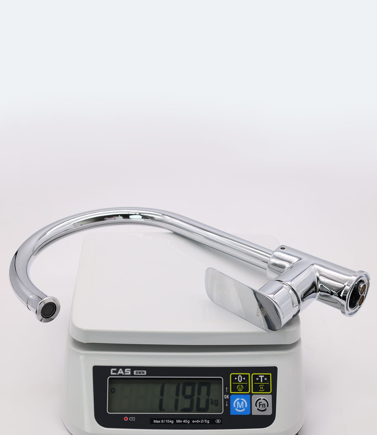 22021 Смес. однорычажный для кухни "GANZER" (10/1шт) Л/К