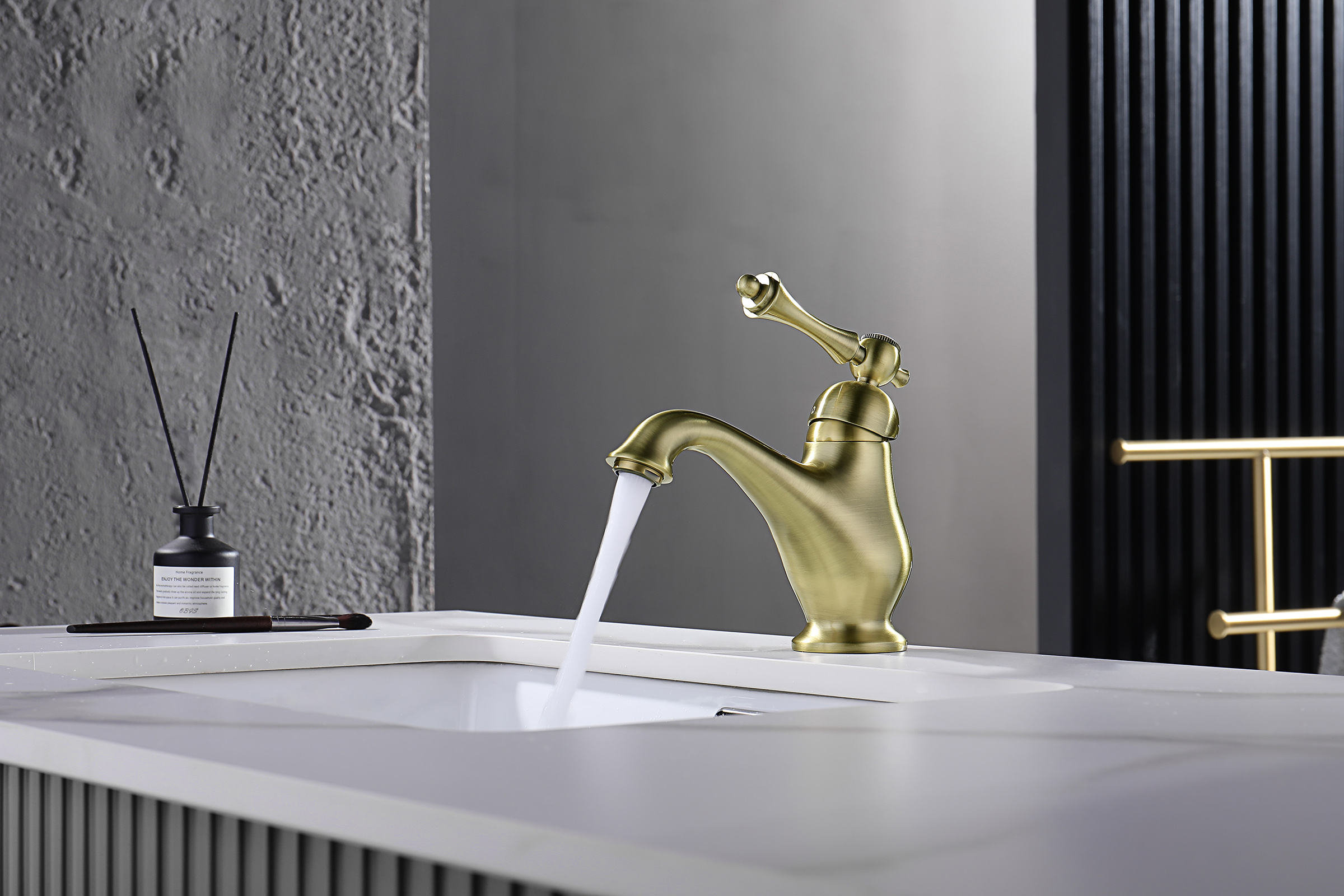 77111-D Смеситель для умыв. (БРОНЗА)  GANZER  (10/1шт)