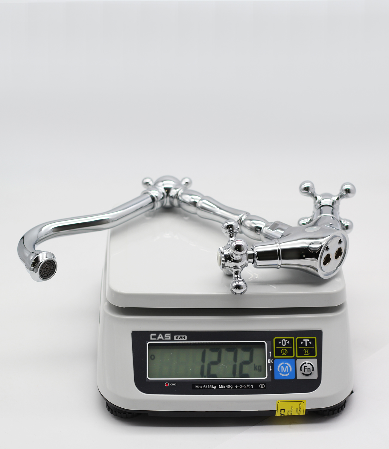 09122 Смеситель 2-ух ручный для кухни "GANZER"  (10/1шт)