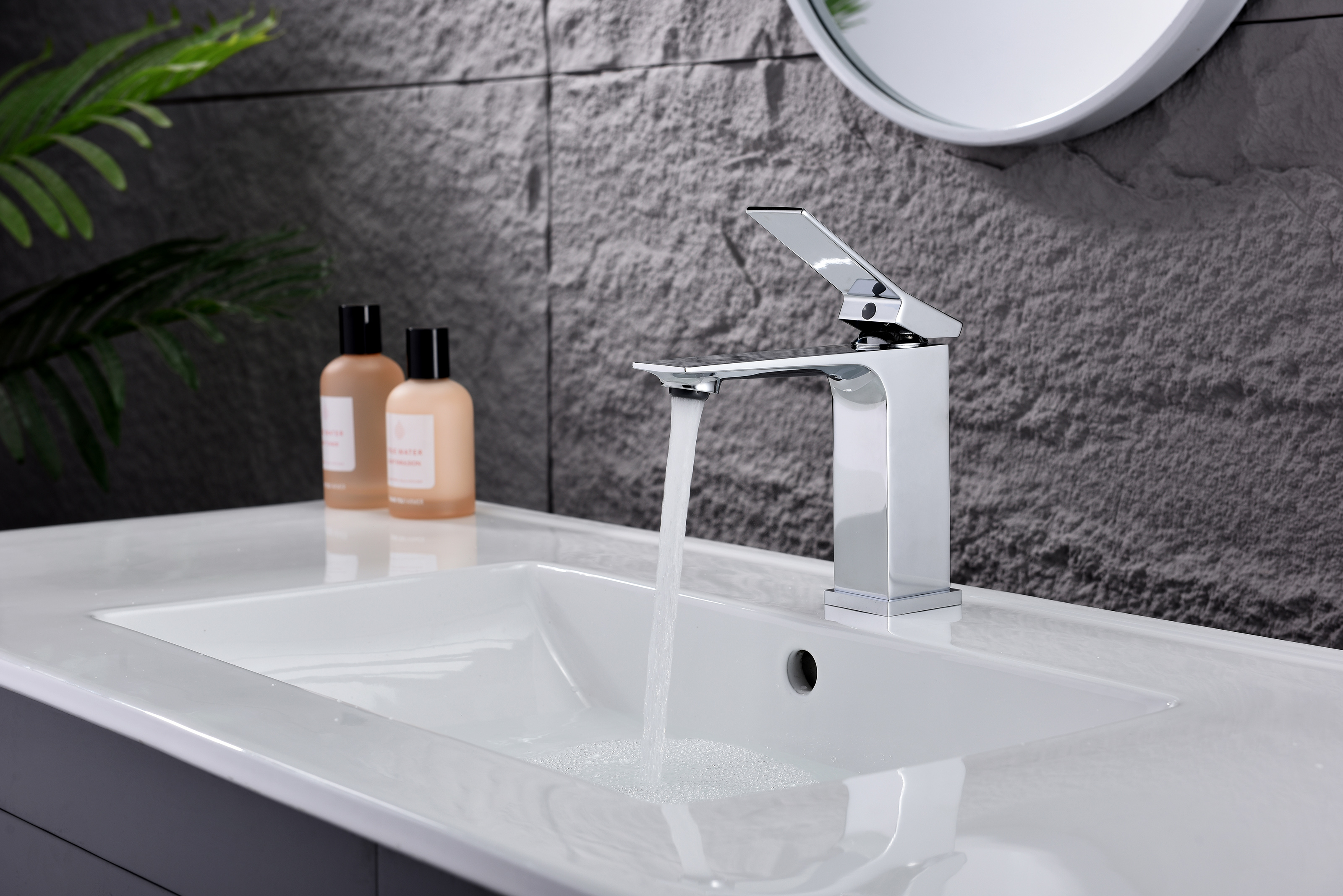 05111 Смеситель од. для раковины (ХРОМ) GANZER (10/1шт)