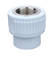 (VPR13-407SF) Муфта -ПП КОМБ  Ф40 х 1"1/2 Г.  ViEiR  (60/10шт)