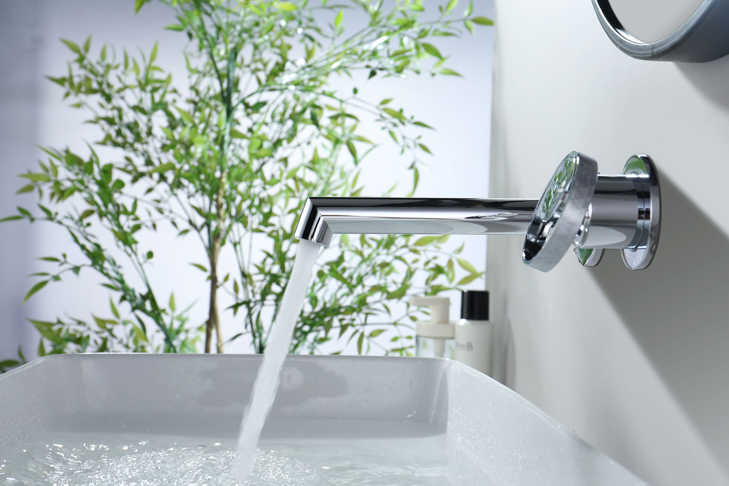 19144 Встроенный смес для рак. (ХРОМ) GANZER  (10/1шт)