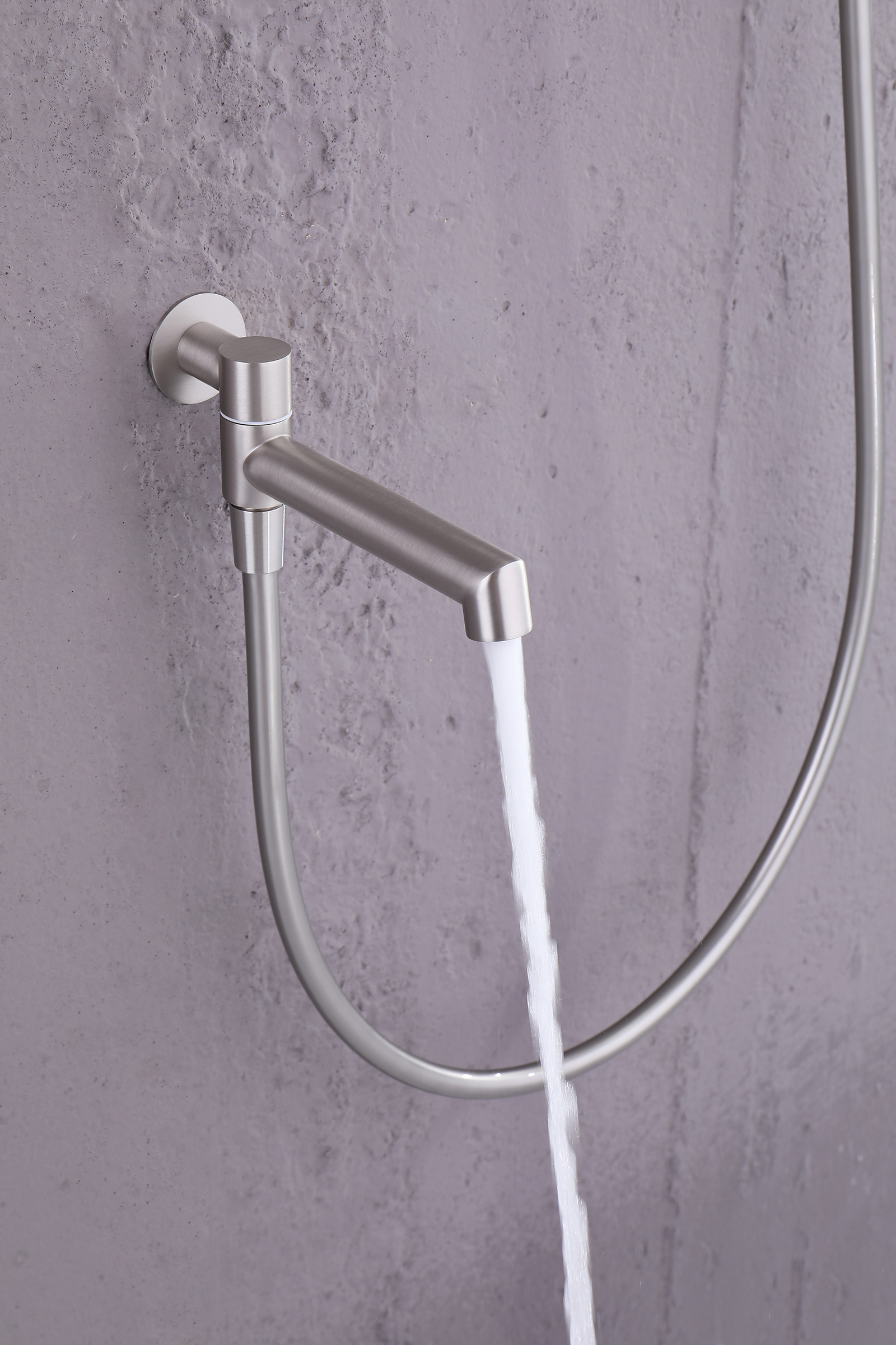 19165-G Смеситель встраиваемый для душа с 3-функ. (САТИН) GANZER (6/1шт)