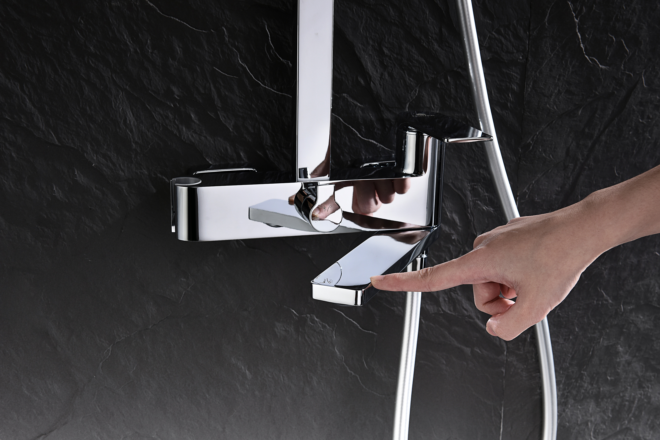 07162 Душевая система (ХРОМ) GANZER (5/1шт)