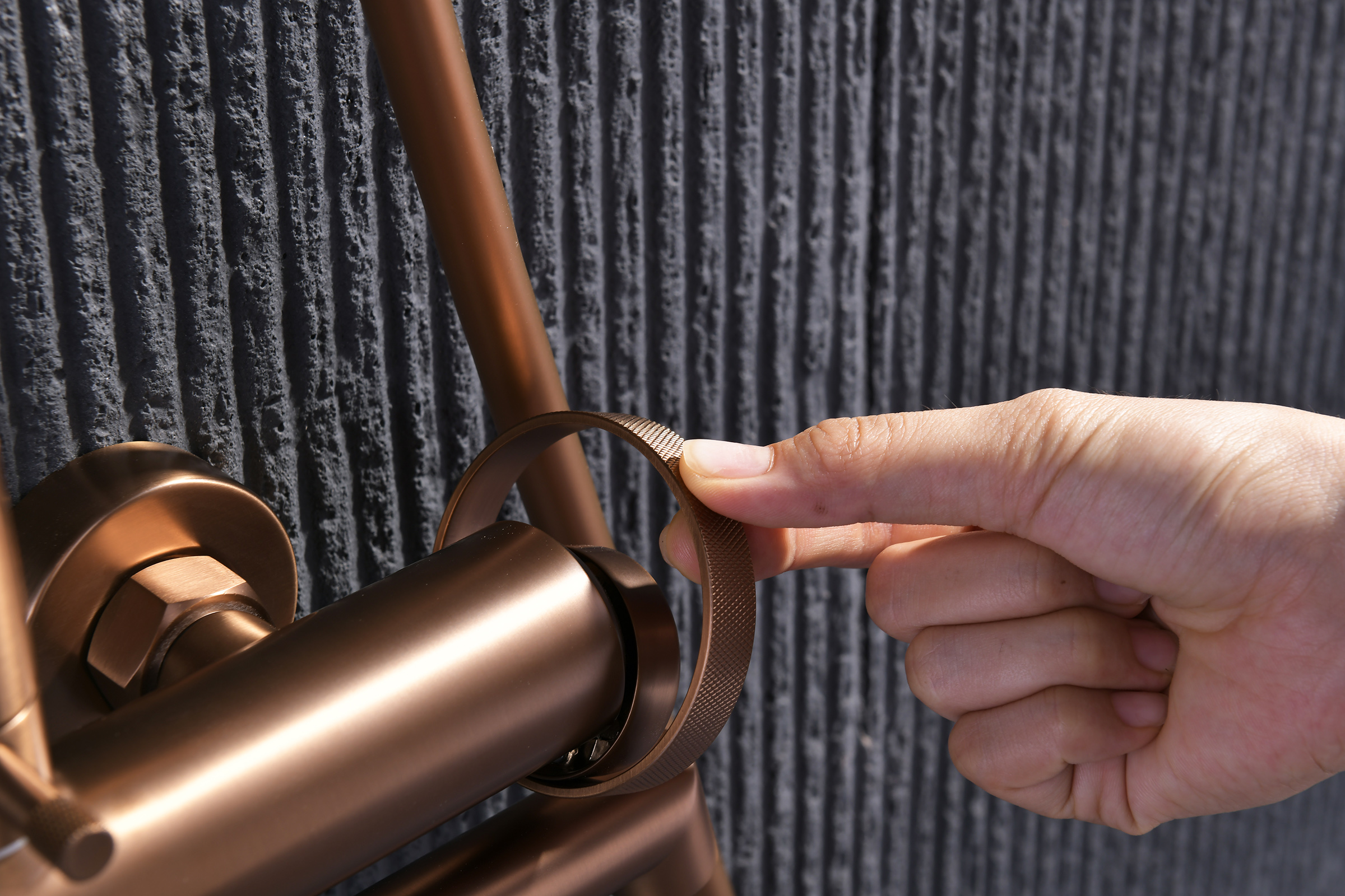 19162-R Душевая система (Роз. Золото) GANZER (5/1шт)