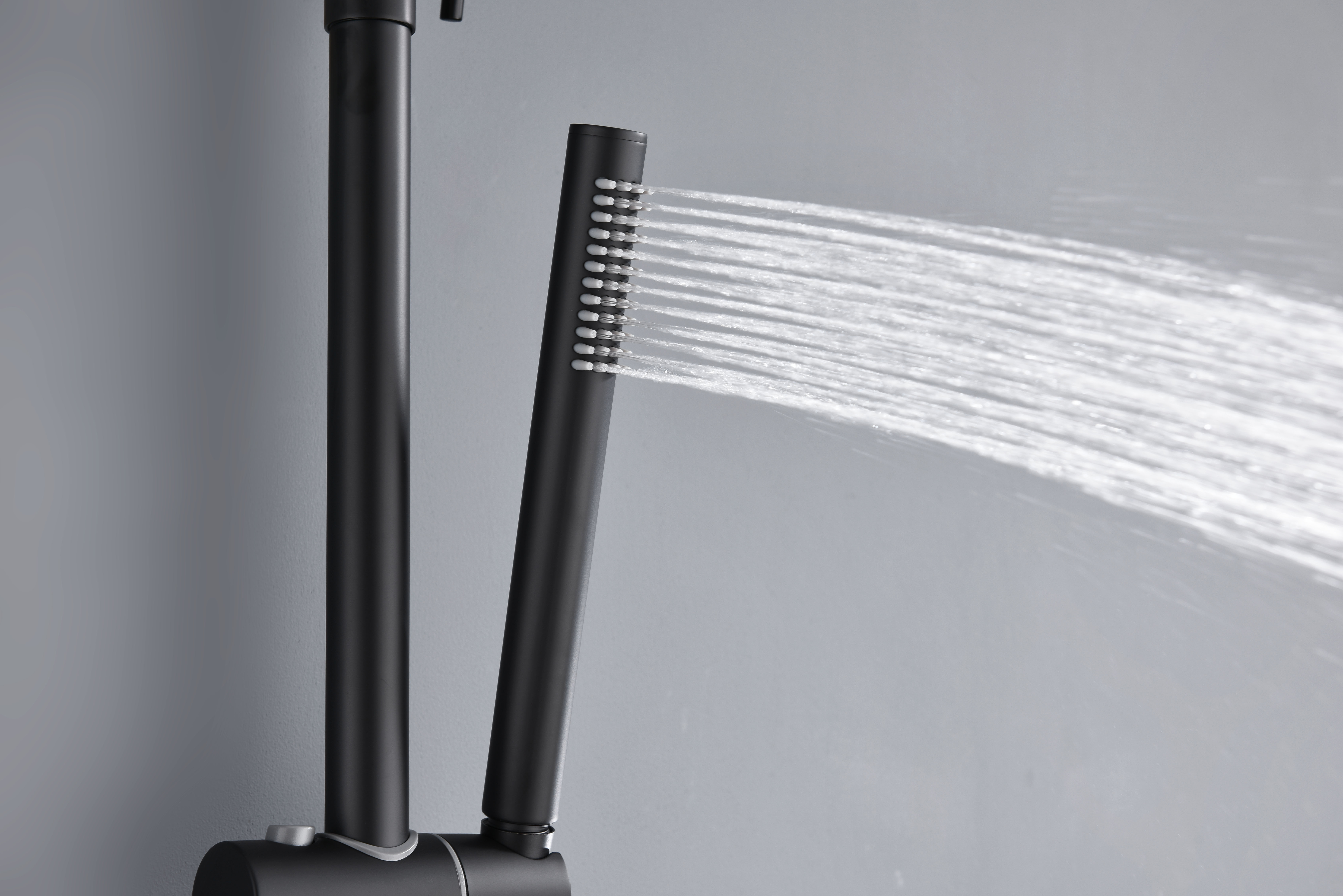 19162-C Душевая система (ЧЕРНЫЙ) GANZER (5/1шт)