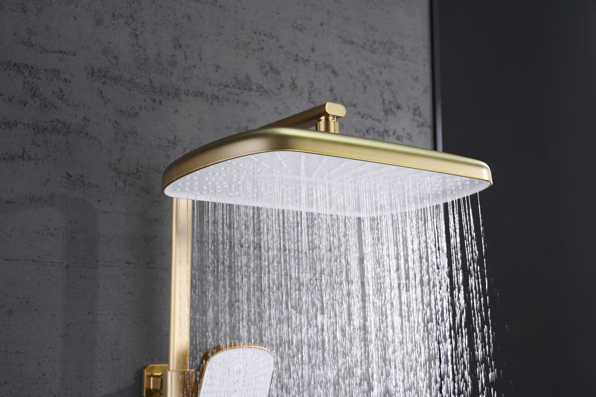 12163-S Душевая система (Мат. Золото) GANZER (5/1шт)