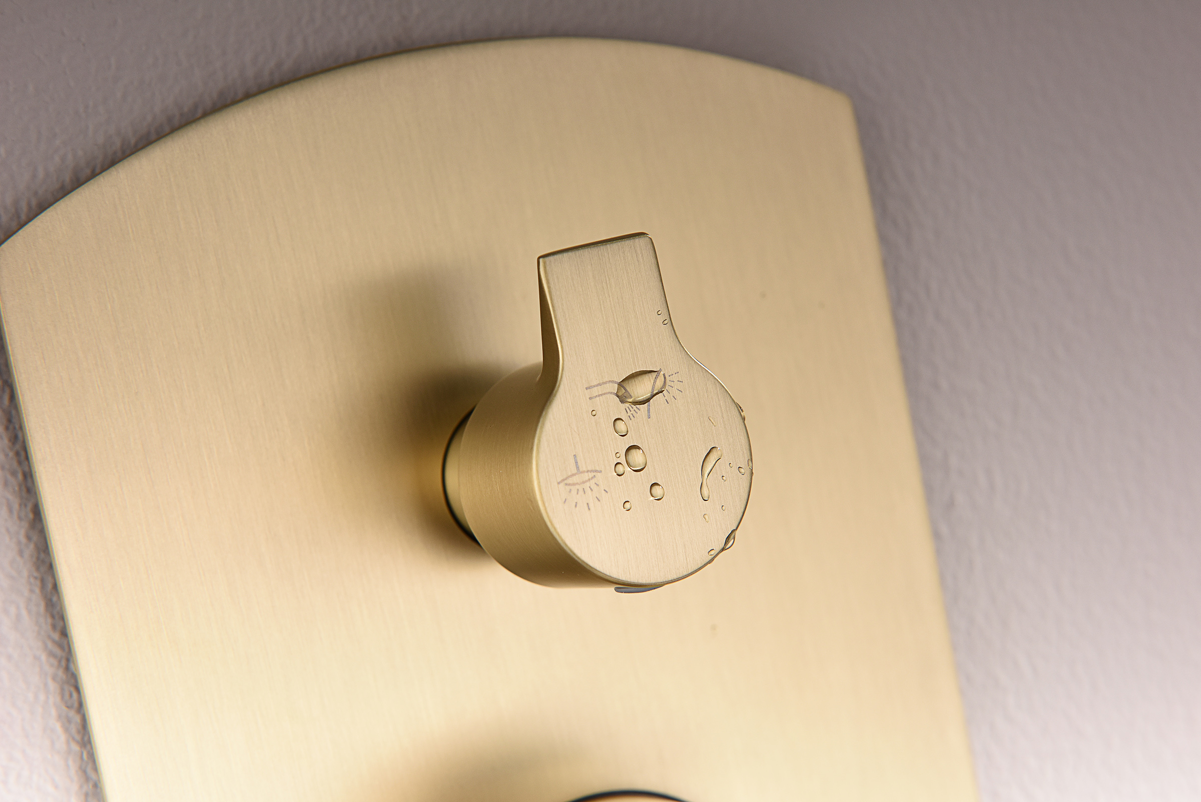 06165-S Смеситель встраиваемый для душа с 3-функ. (Мат. Золото) GANZER (6/1шт)