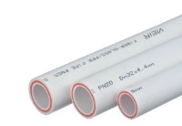 Труба ПП СТЕКЛО.  Ф20*2,8 (PN 20, палка 4м) ViEiR (120/4м)