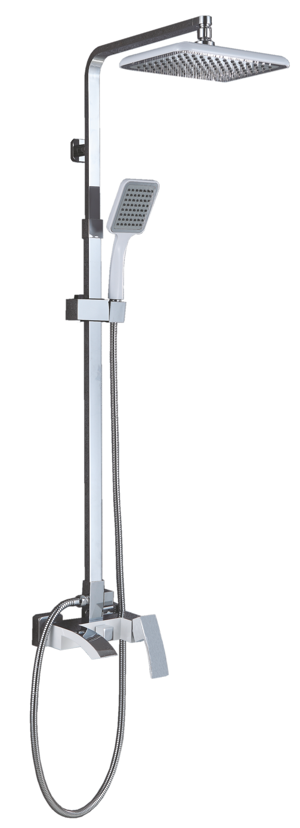 44062-F Душевой релинг  GANZER  (4/1шт) Л/К