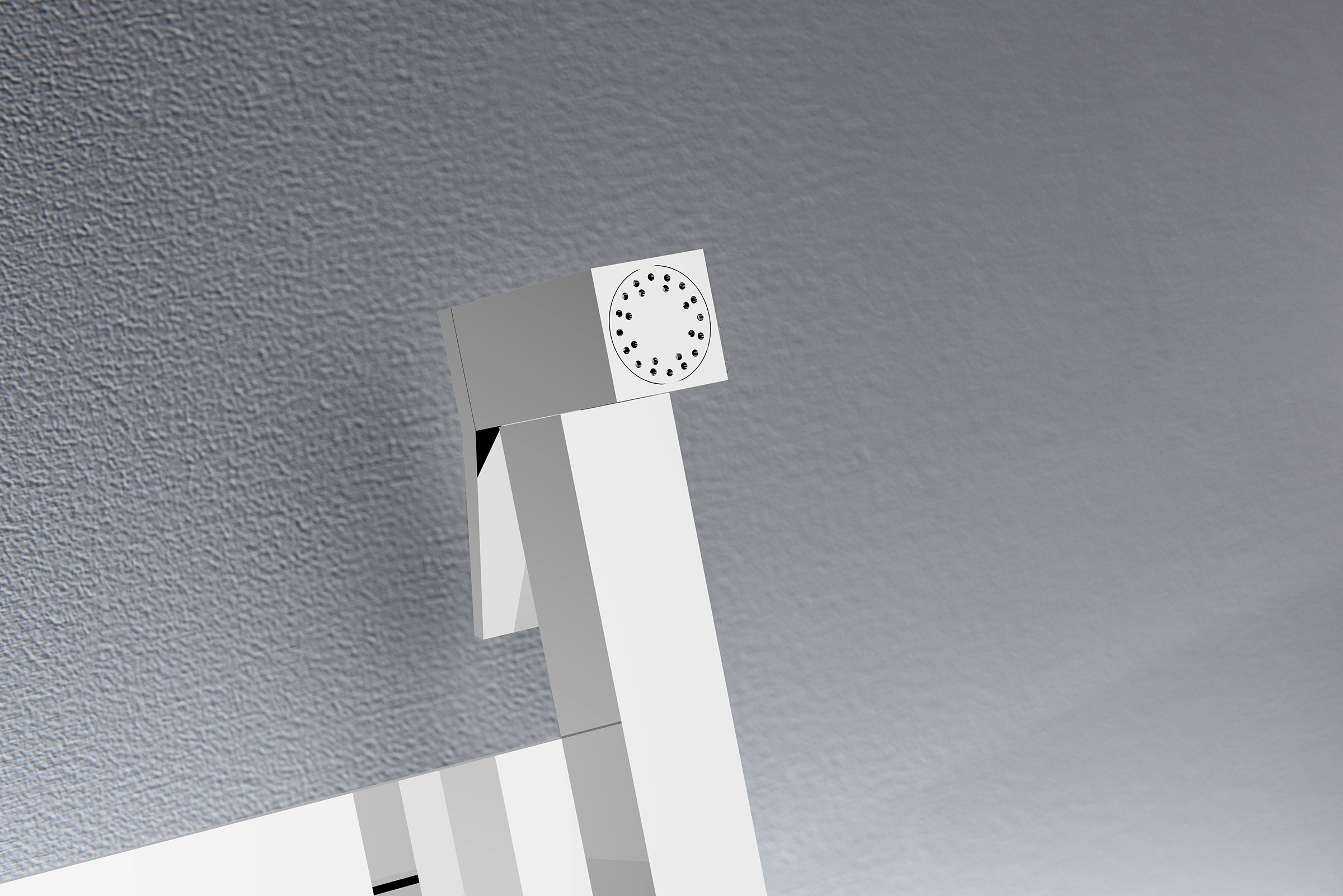 05157 Смеситель встраиваемый с ГИГ. душом (ХРОМ) GANZER (10/1шт)