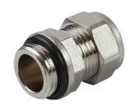 Фитинг подключения L и T-образной трубки 15х1/2 нар.  ViEiR (300/10шт)